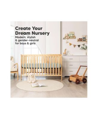 Lyra Muslin Crib Sheets for Boys, Girls, 2pk 52x28 Cotton Baby Crib Mattress Sheets Fitted, Soft, Breathable