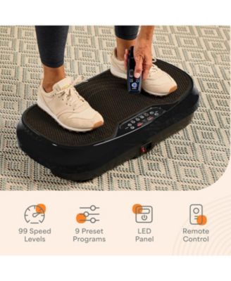 Waver Mini Vibration Plate Exercise Machine for Lymphatic Drainage – Compact Whole Body Vibrating Platform for Muscle Toning