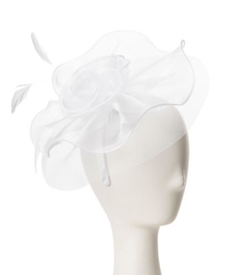 Wavy Net Fascinator Hat