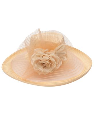 Sheer Brim Romantic Profile Hat