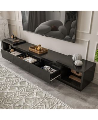 Extendable Media Console 65.4'' - 106.3'' W,TV Stand