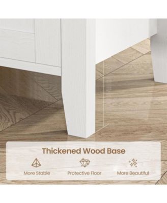 TV Stands for Living Room, White Entertainment Center with Led Lights, Television Stands for 65 in Tv