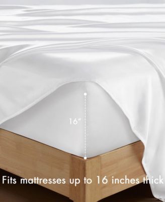 Satin Luxury 6-Pc. Sheet Set, Full