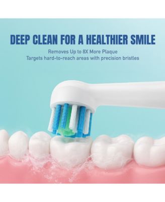 4-Pack Replacement Brush Heads Compatible with Oral-B iO Series 2–10