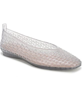 Women's Carla-Jelly Square Toe Flats