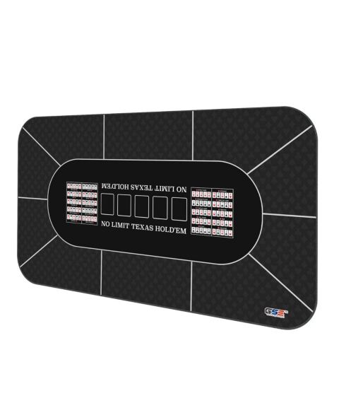 Детская игрушка GSE Games & Sports Expert Texas Hold'em Non-Slip Rubber Tabletop Layout Mat, 70" x 35", от 3 лет