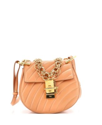 Mini Drew Bijou Crossbody Bag Quilted Leather