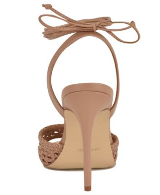 Women's Merta Woven Tie-Up High Stiletto Sandals