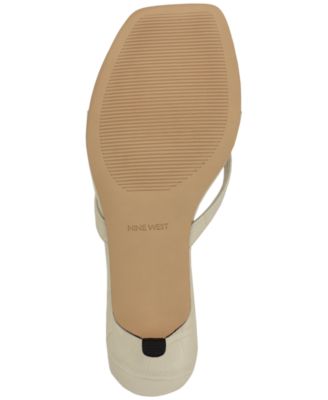 Women's Cassa Thong Low Kitten Heel Dress Sandals