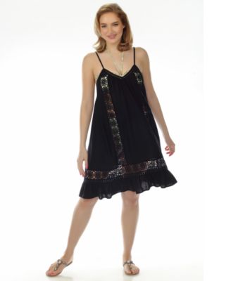 Women's Eyelet Lace Dress Cover-Up