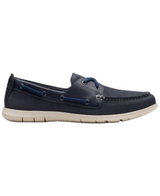 clarks navy blue dress shoes Clarks - Mens - Monahan Plain Navy Nubuck - 11