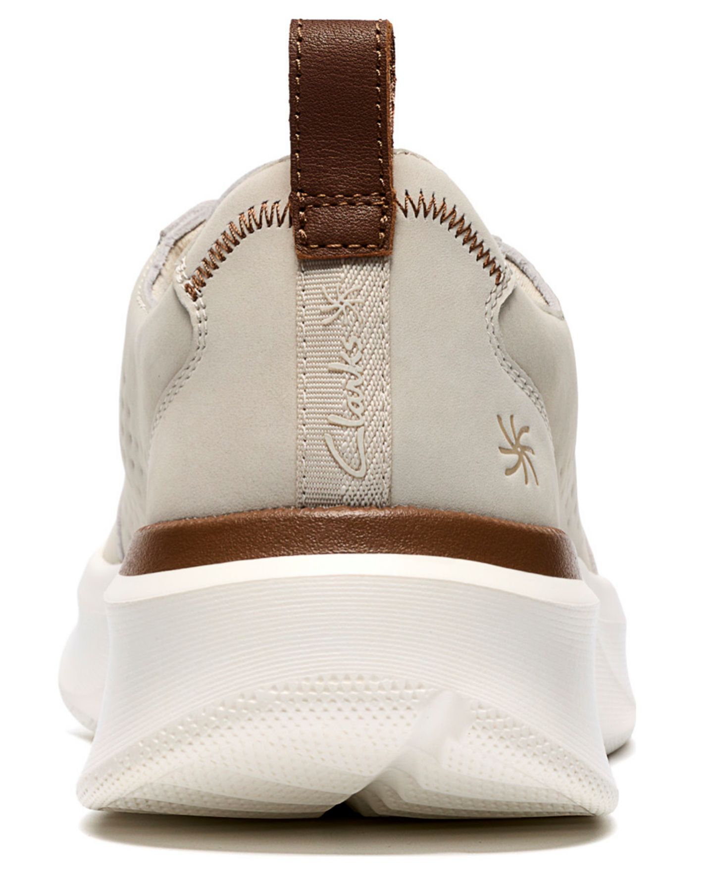 Мужские кроссовки Clarks Cloudsteppers Solevana Style Lace-Up, цвет: Молочный белый — фото 3