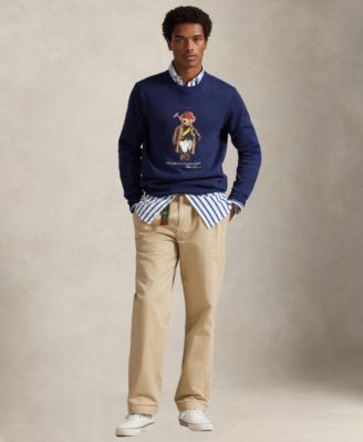 Men’s Polo Bear Crewneck Sweatshirt