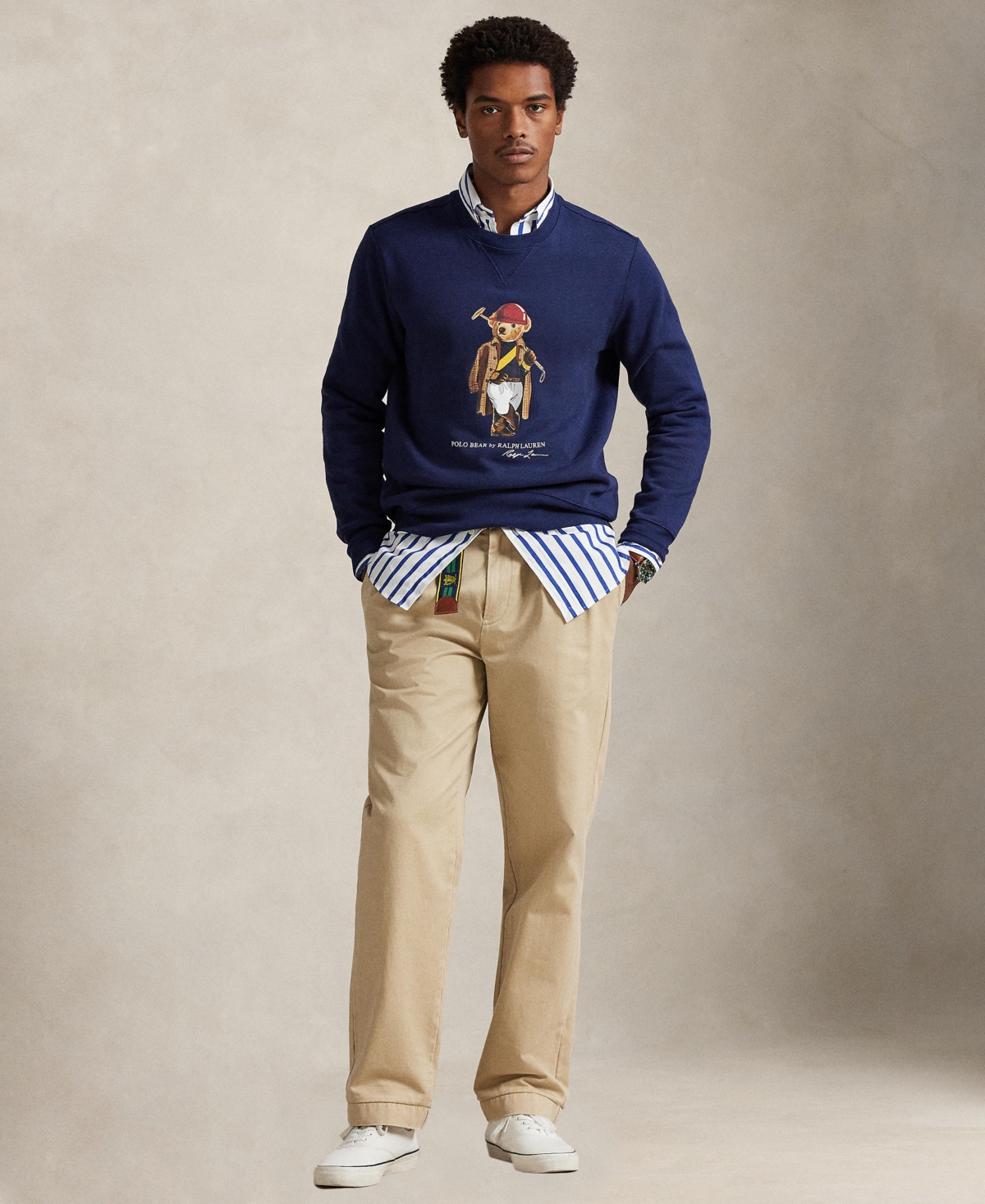 Polo Ralph Lauren Men's Bear Crewneck Sweatshirt