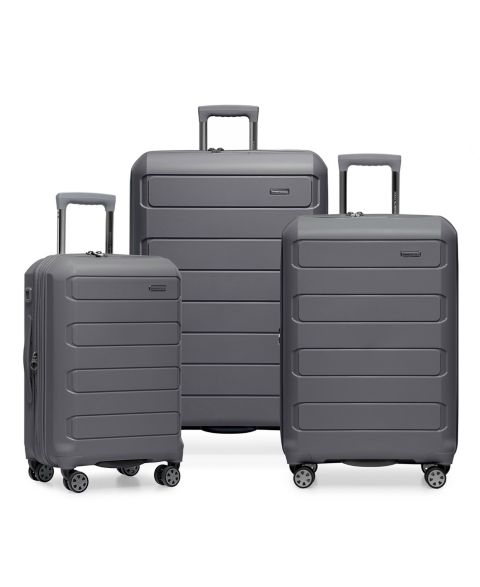 Чемоданы Traveler's Choice Pagosa 3-Pc. Hardside Expandable Spinner Luggage Set, цвет: Синий