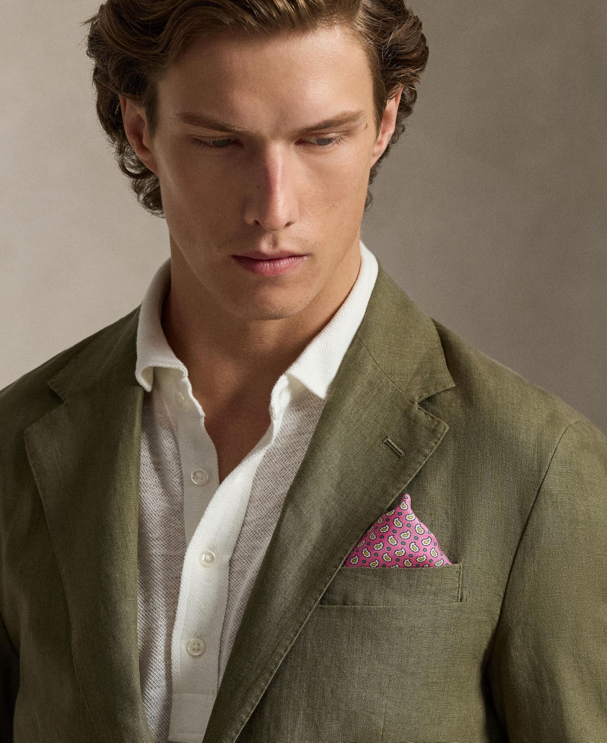 Polo Ralph Lauren Men's Soft Modern Linen Suit Jacket