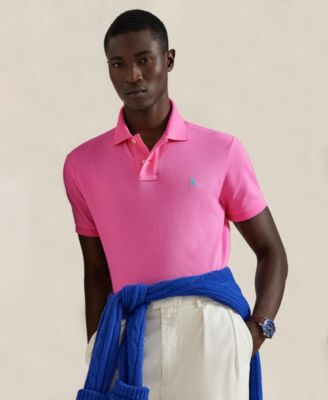 Men's Classic-Fit Mesh Polo Shirt