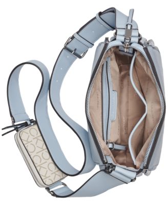 Bella Adjustable Crossbody with Signature Zippered Pouch