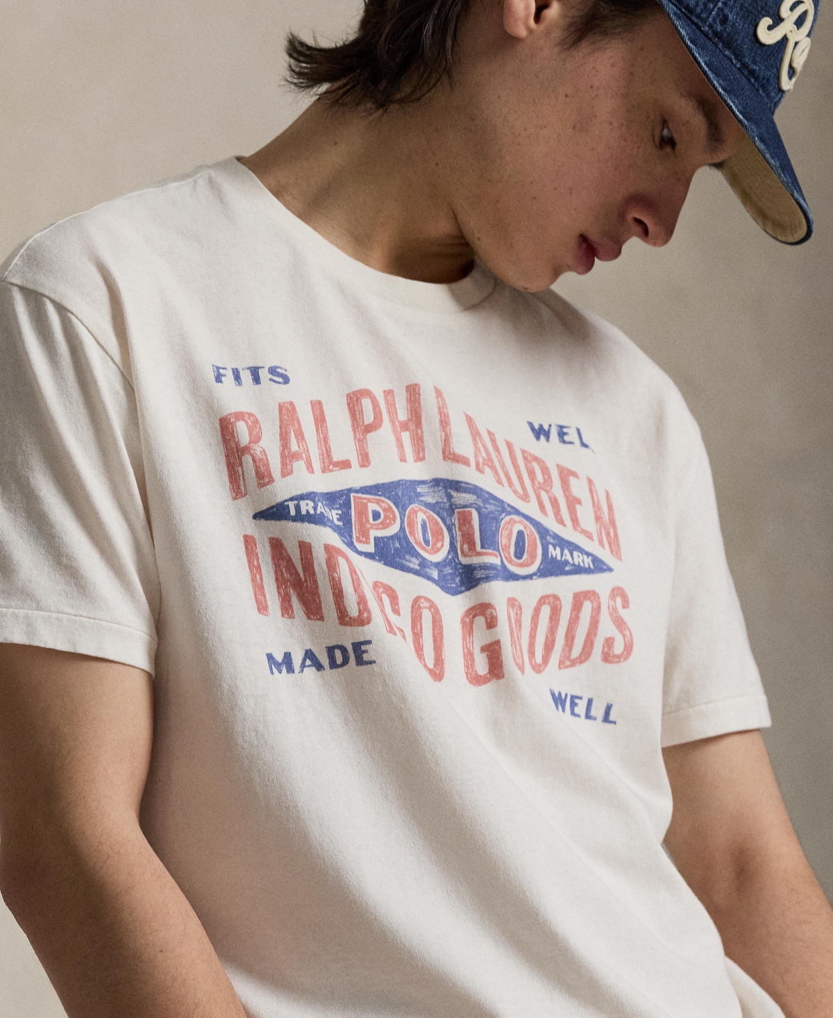 Polo Ralph Lauren Men's Classic-Fit Jersey Graphic T-Shirt