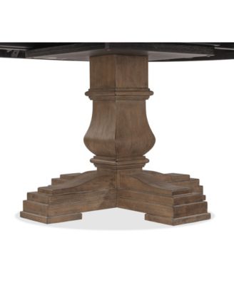 Alverton 54" Wood Round Dining Table