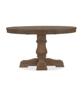 Alverton 54" Wood Round Dining Table