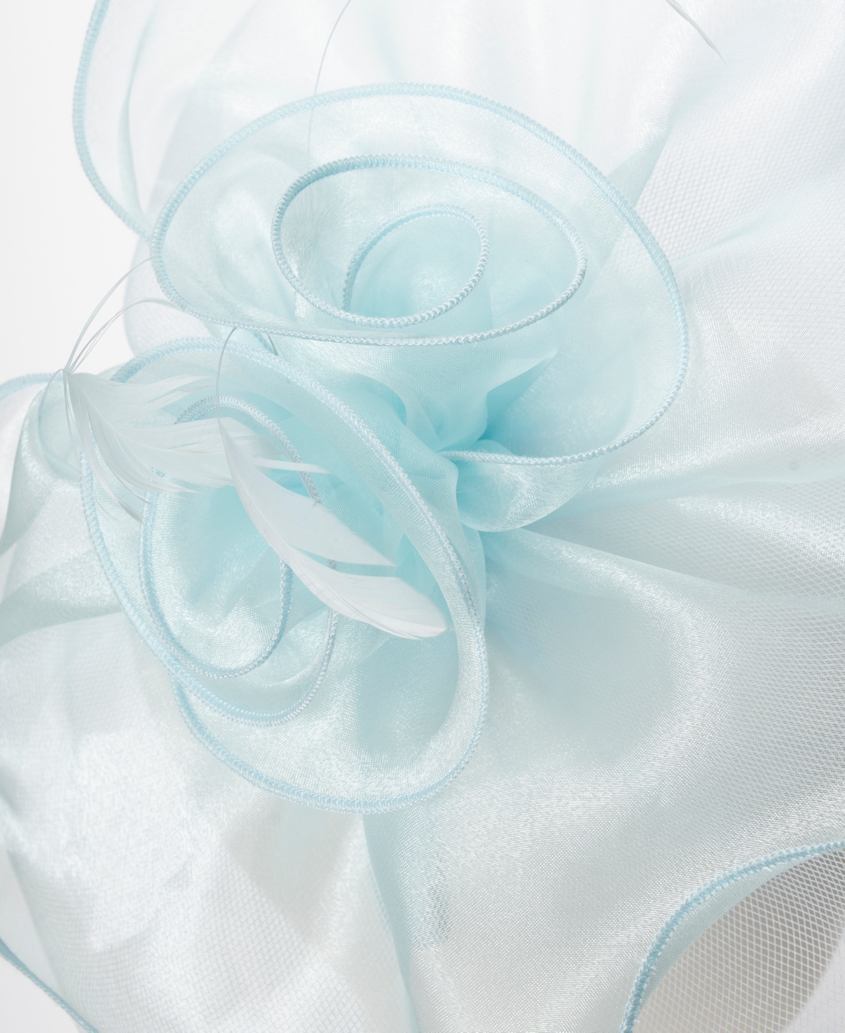 August Hats Wavy Net Fascinator Hat