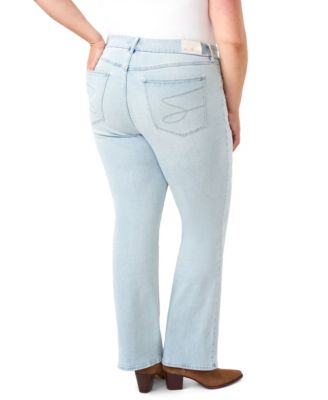 Plus Size Tummyless Bootcut Jeans