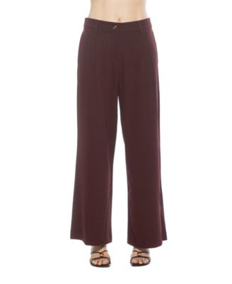 Women's Quinn Pleated Wide Leg Pants