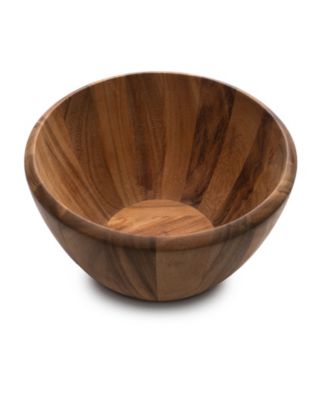 Extra Large 202.89 oz. Round Acacia Bowl