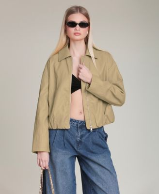 Women's Draped Zip Jacket