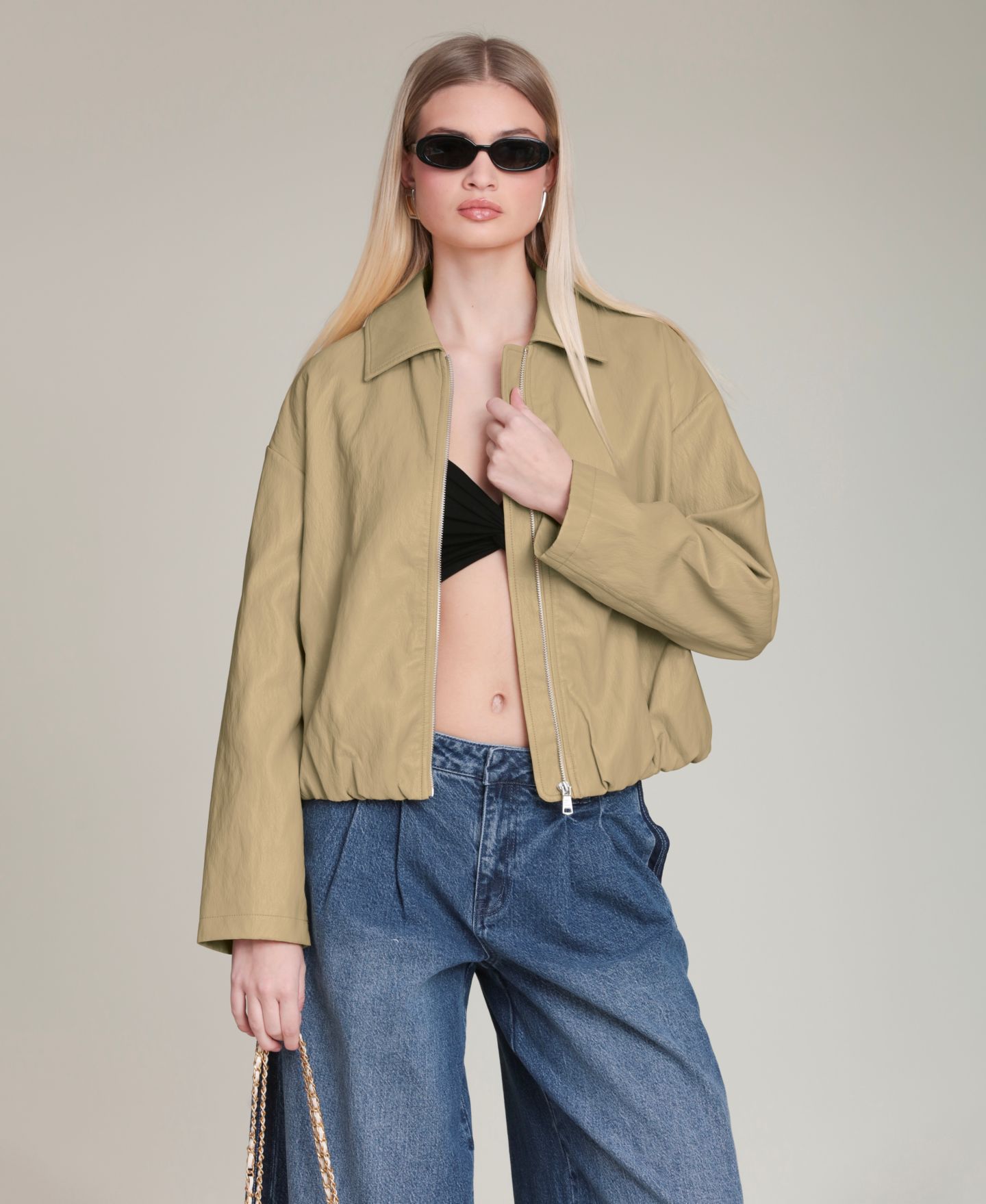 Женская куртка Avec Les Filles Draped Zip — фото 1