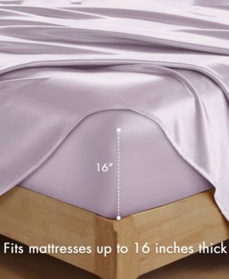 Satin Luxury 6-Pc. Sheet Set, Queen