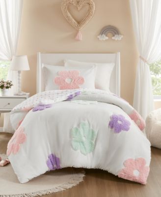 Intelligent Design Gracie Floral Reversible 2-Pc. Duvet Cover Set, Twin