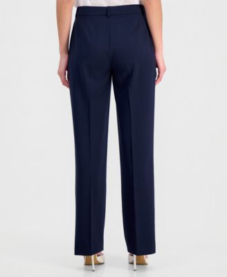 Petite Bird Eye Mid-Rise Pants