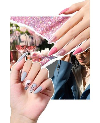 Stay Shining Gel Nail Polish Kit with UV Light, 12 Colors (23 pcs)