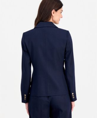 Women's Asymmetric Double-Breasted Blazer
