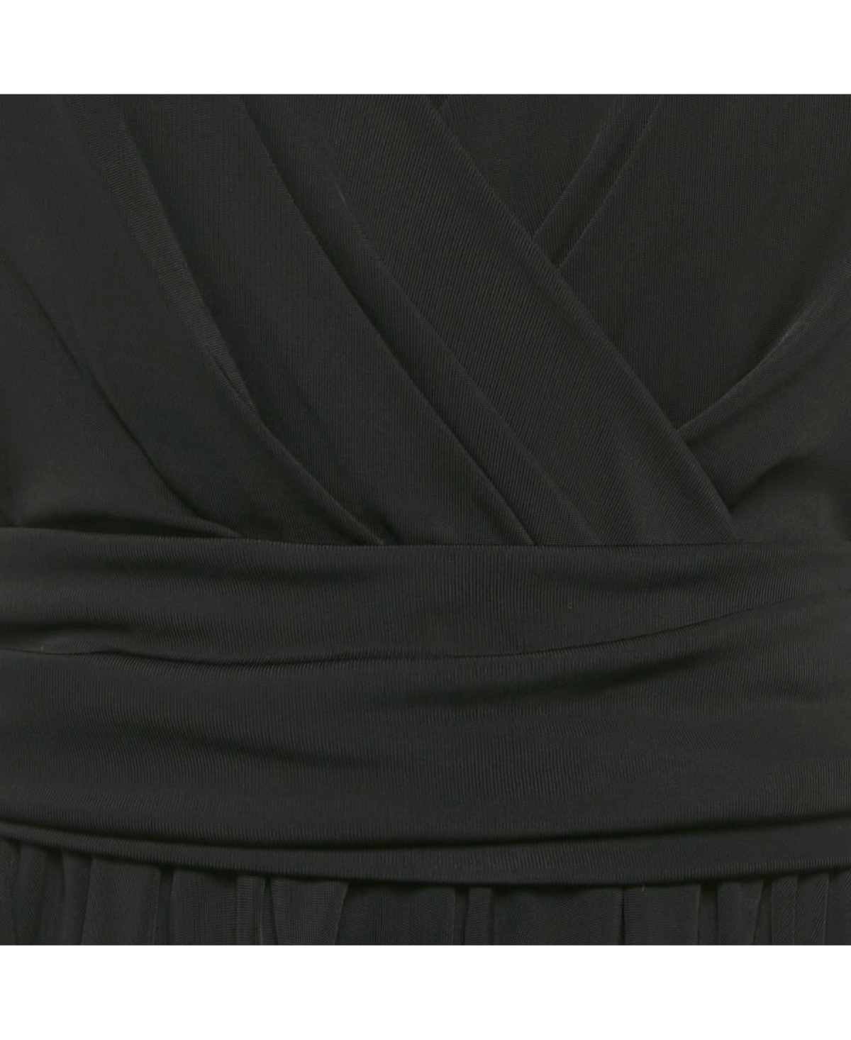 Pre-Owned Dolce & Gabbana Womens Black Jersey Strapless Flared Mini Dress