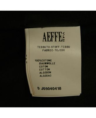 Women's Black Cotton Biker Jacket