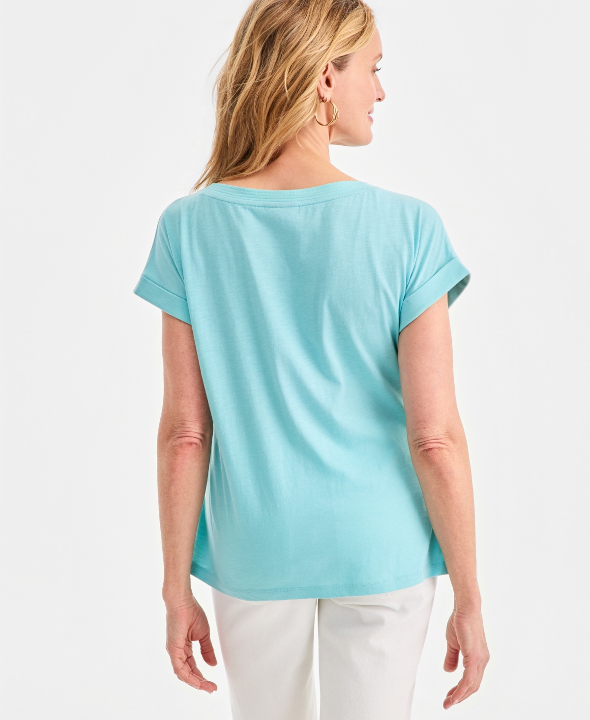 Style & Co Women's Trapunto Knit Boat-Neck Top, Macy's Exclusive