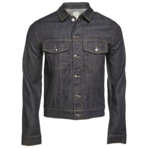 Женские куртки Pre-Owned Zadig & Voltaire Women's Pre-Owned Zadig and Voltaire Blue Denim Button Front Base Brut Jacket