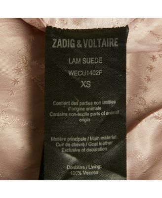 Women's Brown Suede Round Neck Jacket