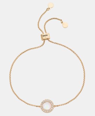 Stone Inlay Dynamic Slider Bracelet