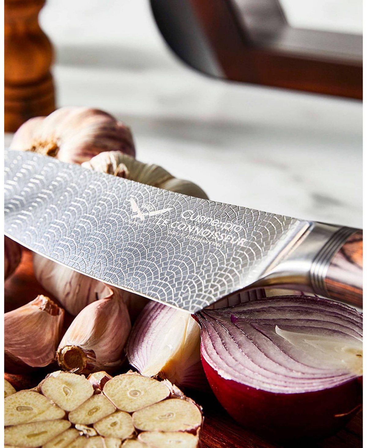 Cuisine::pro Le Connoisseur Haute Stainless Steel 7-Pc. knife Block Set