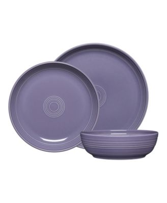 Lavender Coupe 3-Piece Place Setting
