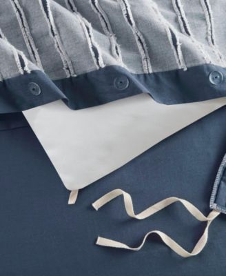 Essence Clipped Jacquard 9-Pc.Comforter Set, Queen