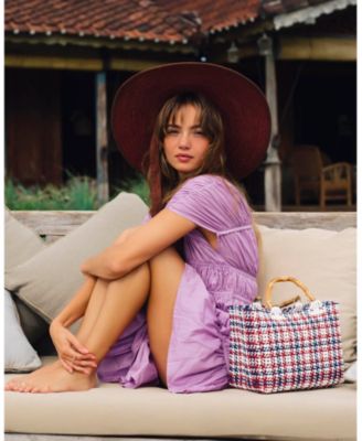 Women's The Lolo Wide-brim Jute Boater Hat