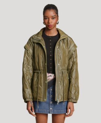 Women's Quilted Anorak Jacket