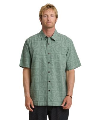 Quiksilver Men's Tiki Beach Short-Sleeve Shirt