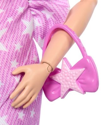 Deluxe Style Fashion Doll in Denim Star-Print Dress