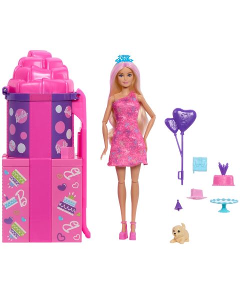 Детская кукла Barbie Rise & Surprise Color-Change Hair Fashion Doll, Ages 3+